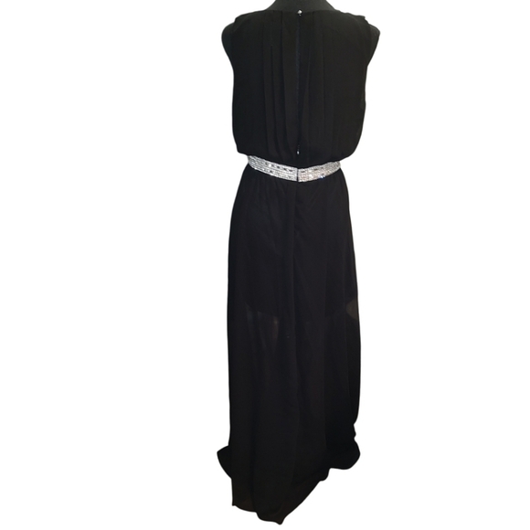a'gaci Black Maxi Party Dress - Picture 3 of 4